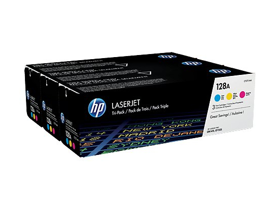 Toner CP1525/CM1415 CMY 3-Pack CF371AM