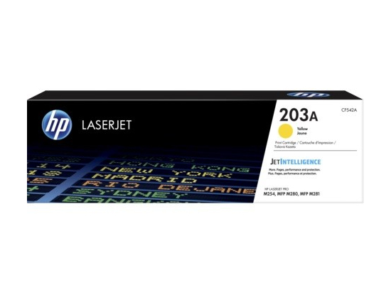 203A Żółty Toner Cartridge CF542A