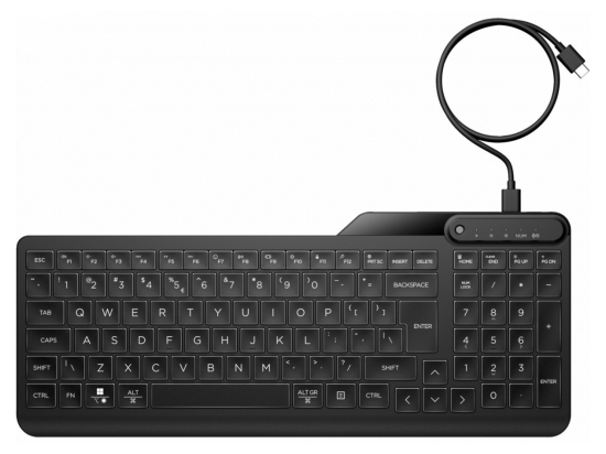 Klawiatura 405 Multi-Device podświetlana przewodowa  7N7C1AA