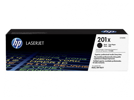 Toner 201X Black 2.8K CF400X