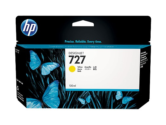 Tusz HP 727 130 ml Yellow B3P21A 