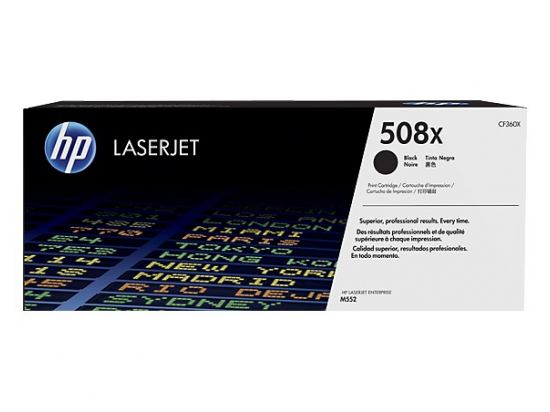 Toner 508X High Yield Black 12,5k CF360X