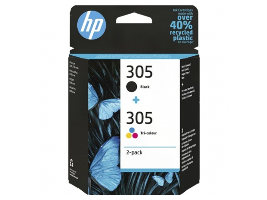 Tusz nr 305 2-Pack 6ZD17AE wkład do drukarki atramentowej 