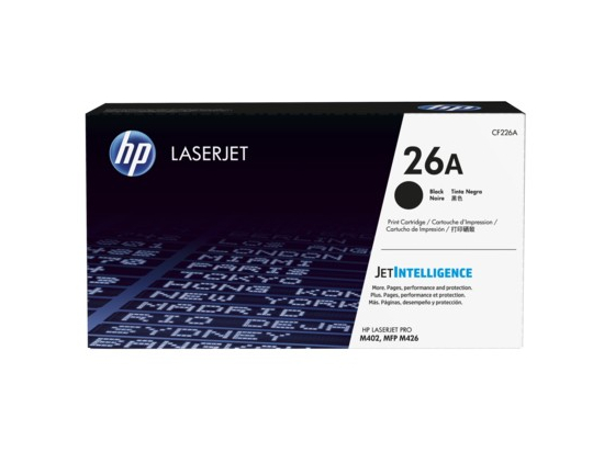 Toner 26A Black 3.1k CF226A