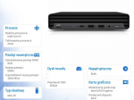 Komputer Pro 400 Mini G9 i5-12500T 256GB/8GB/W11P 885H6EA